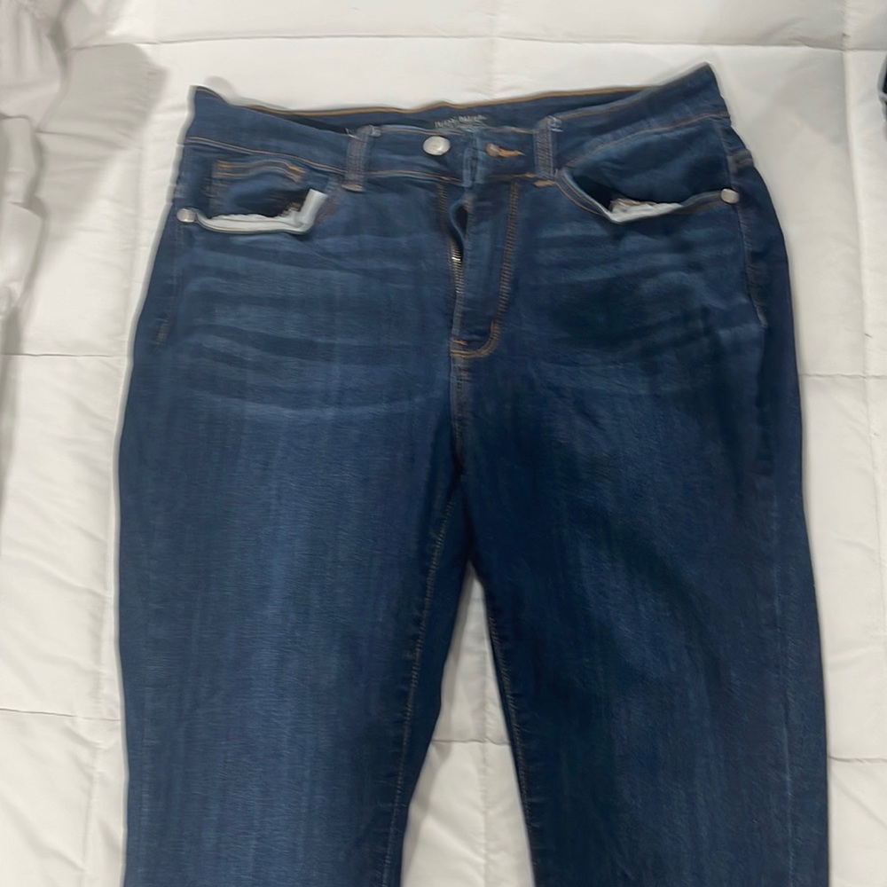 Judy Blue skinny fit denim jeans with raw hem